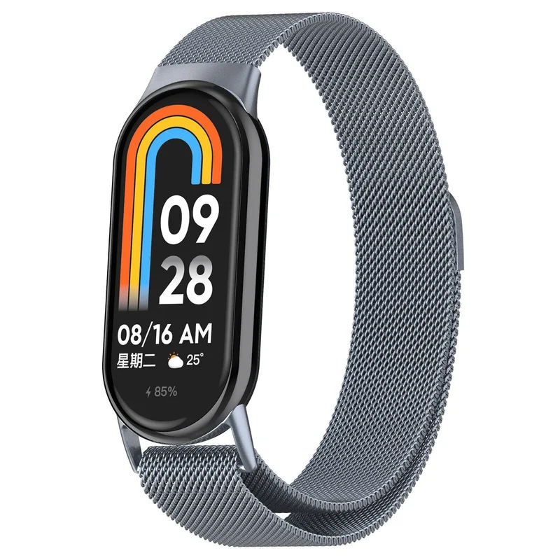 Xiaomi Smart Band 11 Milanese Armband (Space Grau)