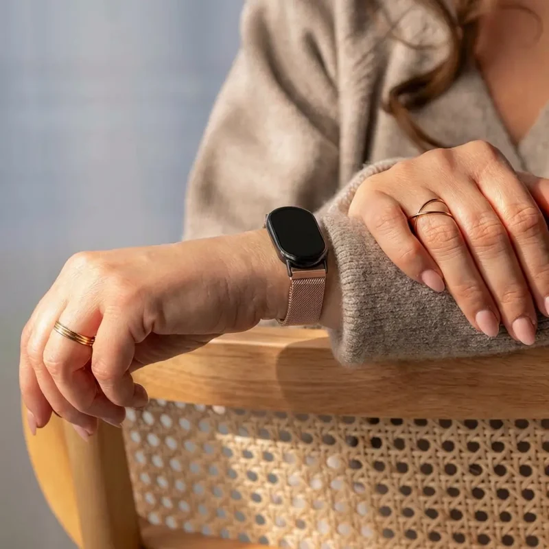 Xiaomi Smart Band 11 Milanese Armband (Roségold)
