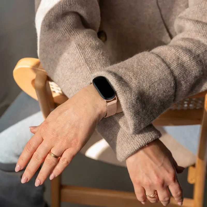 Xiaomi Smart Band 11 Milanese Armband (Roségold)