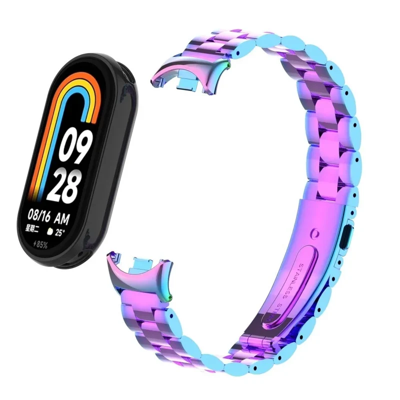 Xiaomi Smart Band 11 Stahlarmband (Regenbogen)