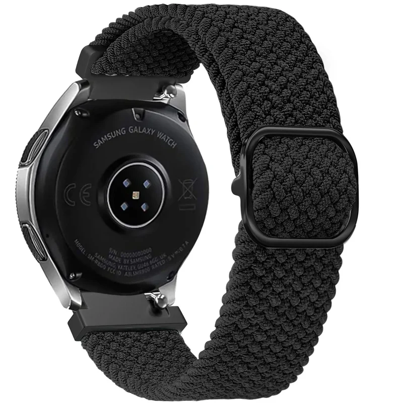 Motorola Moto Watch Ultra Verstellbares geflochtenes Armband (Schwarz)