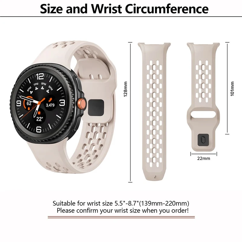 Dauerhaft Samsung Smartwatch Silikon Universell Armband