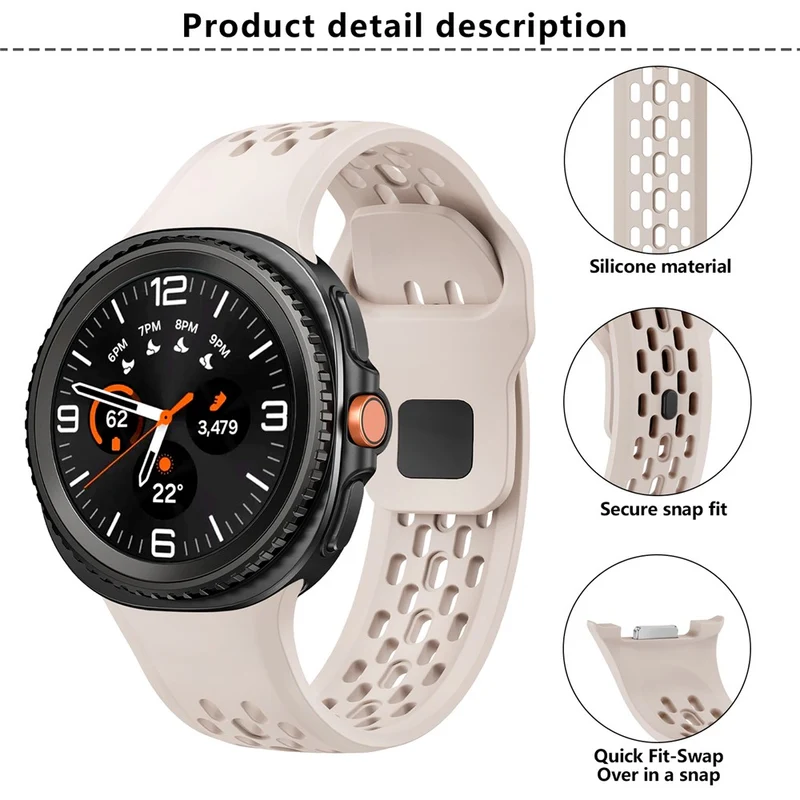 Dauerhaft Samsung Smartwatch Silikon Universell Armband