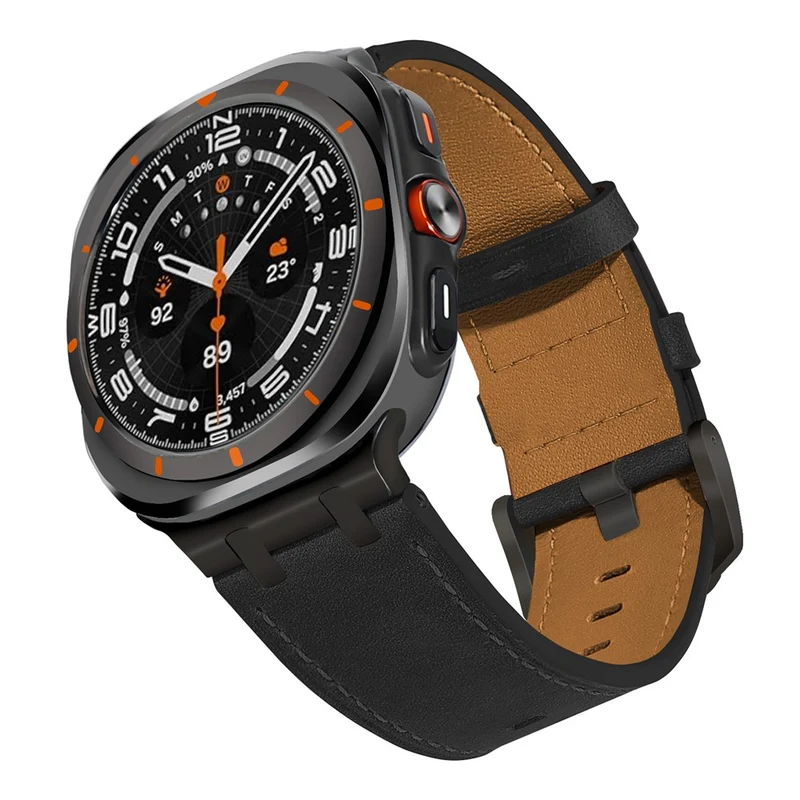 Mega Süß Samsung Smartwatch Echtes Leder Universell Armband