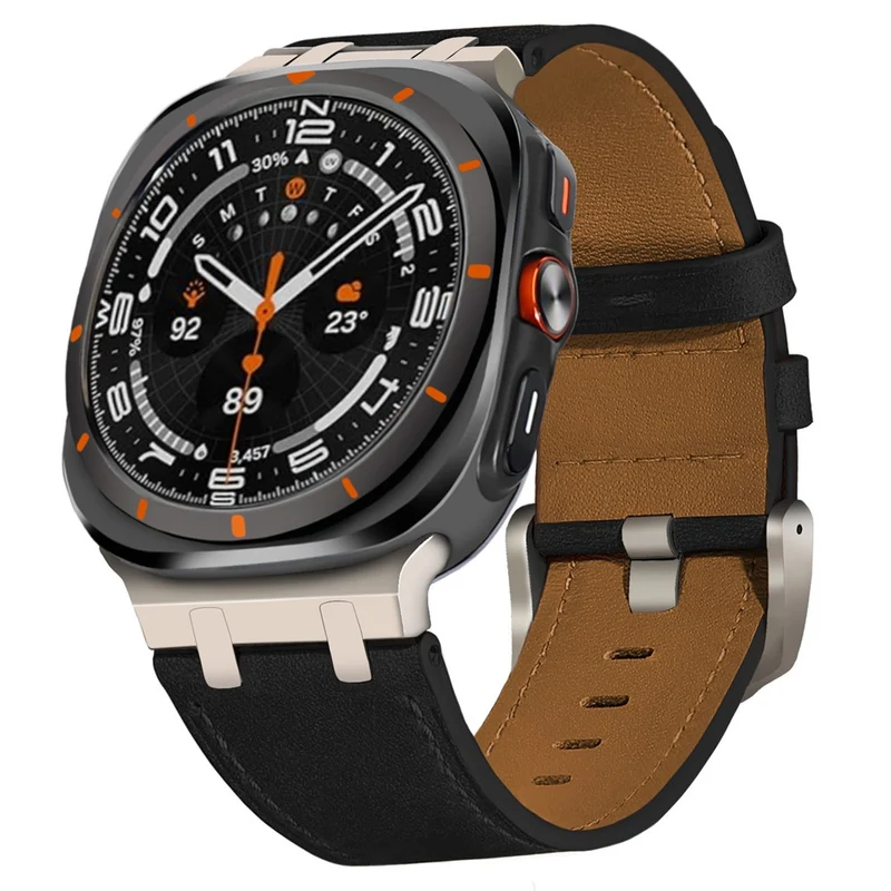 Mega Süß Samsung Smartwatch Echtes Leder Universell Armband