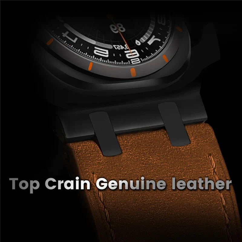 Mega Süß Samsung Smartwatch Echtes Leder Universell Armband
