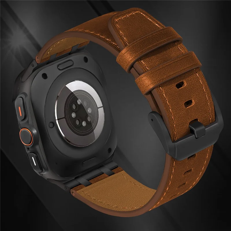 Mega Süß Samsung Smartwatch Echtes Leder Universell Armband