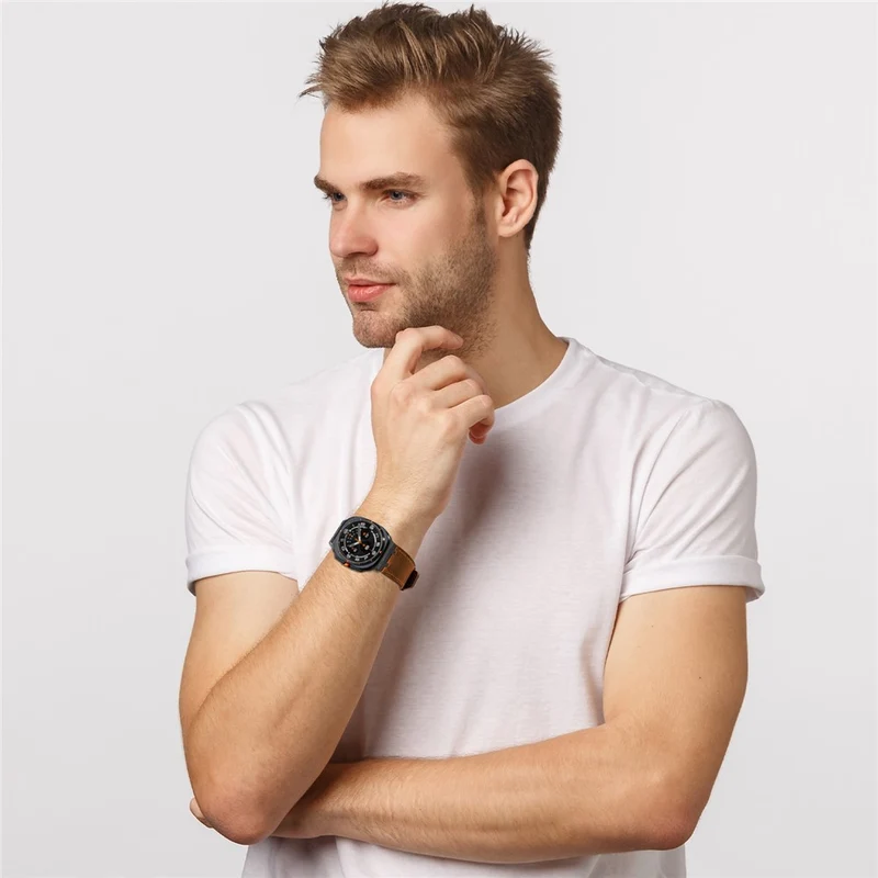Mega Süß Samsung Smartwatch Echtes Leder Universell Armband