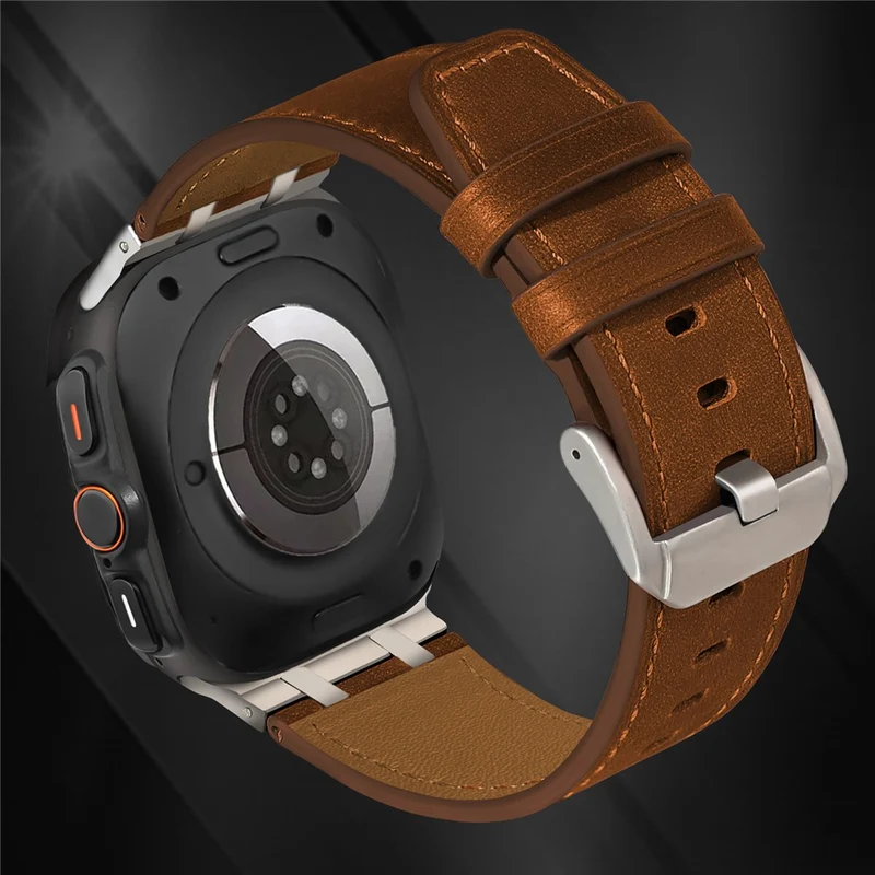 Mega Süß Samsung Smartwatch Echtes Leder Universell Armband