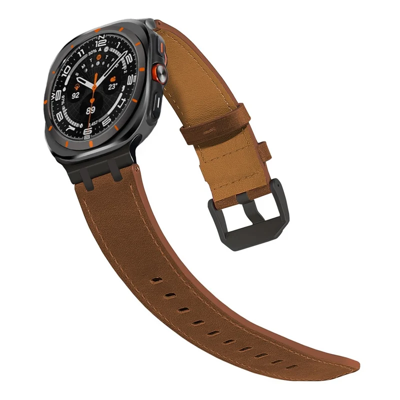 Mega Süß Samsung Smartwatch Echtes Leder Universell Armband