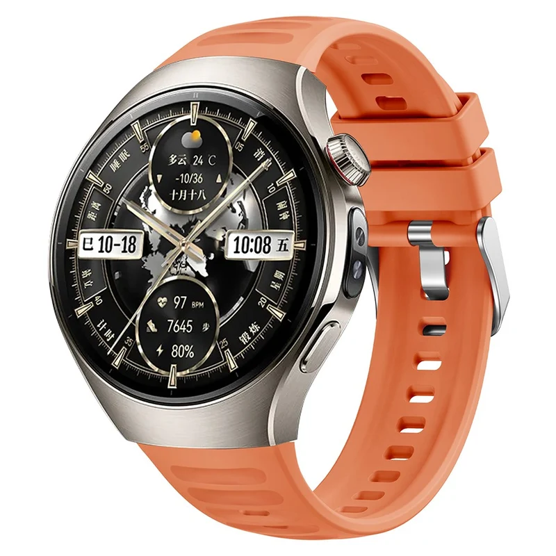 Mega Gut Huawei Watch 5 46mm Silikon Armband
