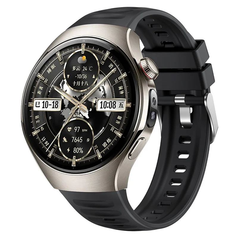 Mega Gut Huawei Watch 5 46mm Silikon Armband