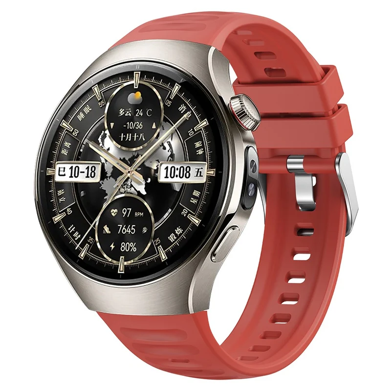 Mega Gut Huawei Watch 5 46mm Silikon Armband