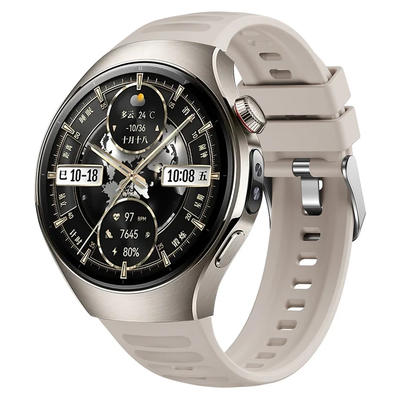 Mega Gut Huawei Watch 5 46mm Silikon Armband