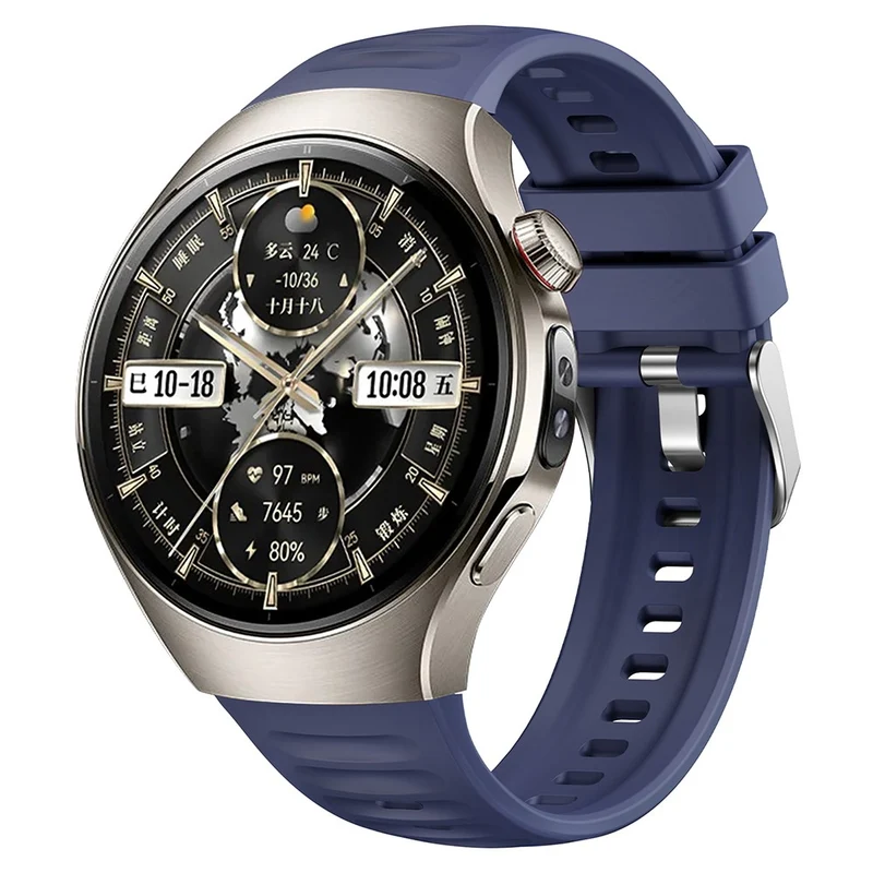 Mega Gut Huawei Watch 5 46mm Silikon Armband