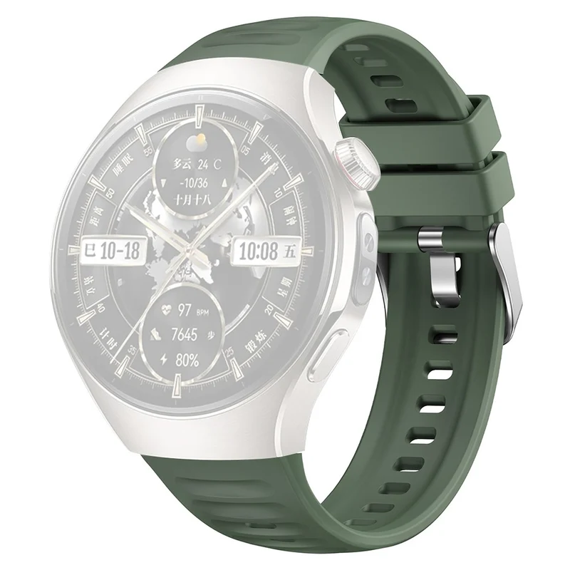 Mega Gut Huawei Watch 5 46mm Silikon Armband