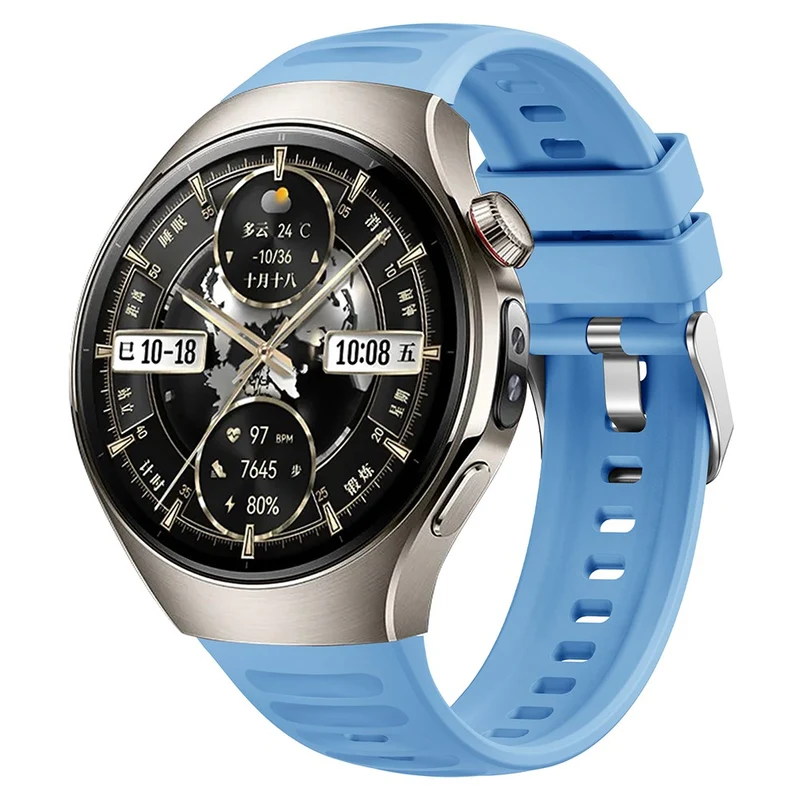 Mega Gut Huawei Watch 5 46mm Silikon Armband