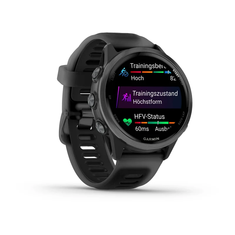 Garmin Forerunner 570 - 42mm Schwarz/Schiefergrau Aluminium