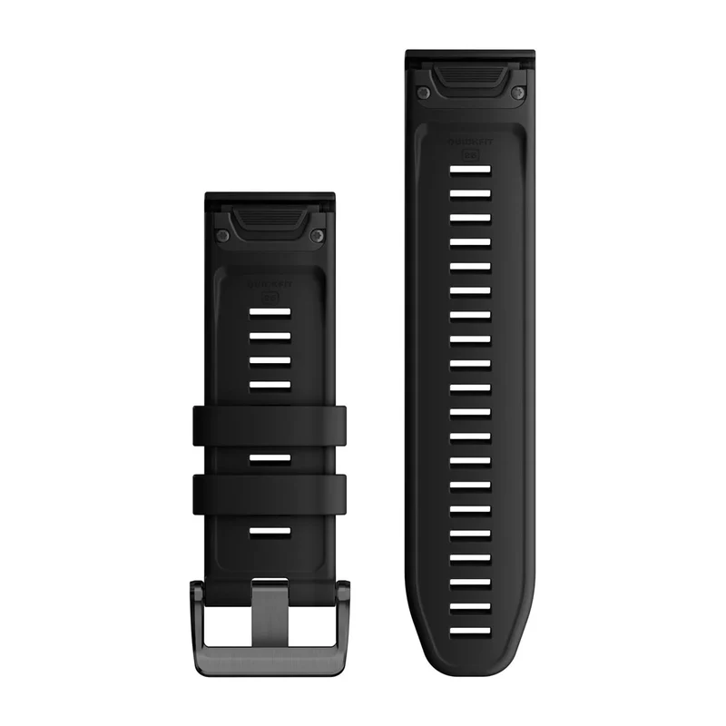 Garmin QuickFit®-Armbänder (26 mm) Silikon Schwarz