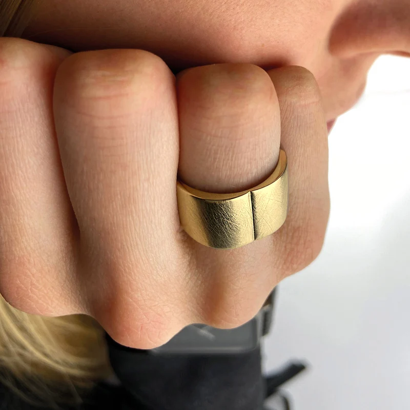 M&M Ring Pure Volume Gold | Modell 422