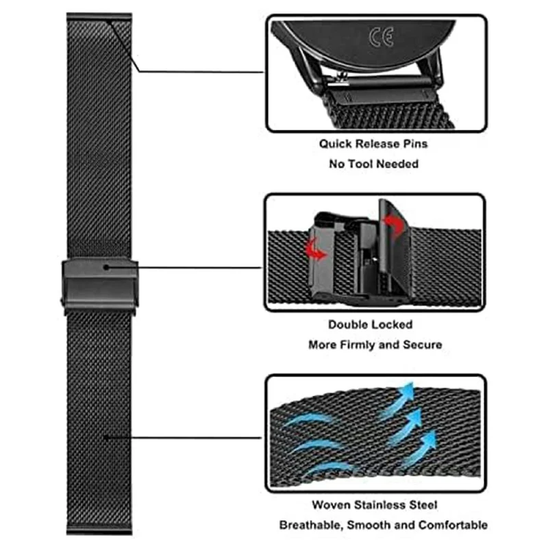 Großartig Garmin Venu X1 Metall Armband