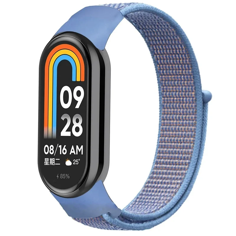 Xiaomi Smart Band 11 Nylonarmband (Hellblau)