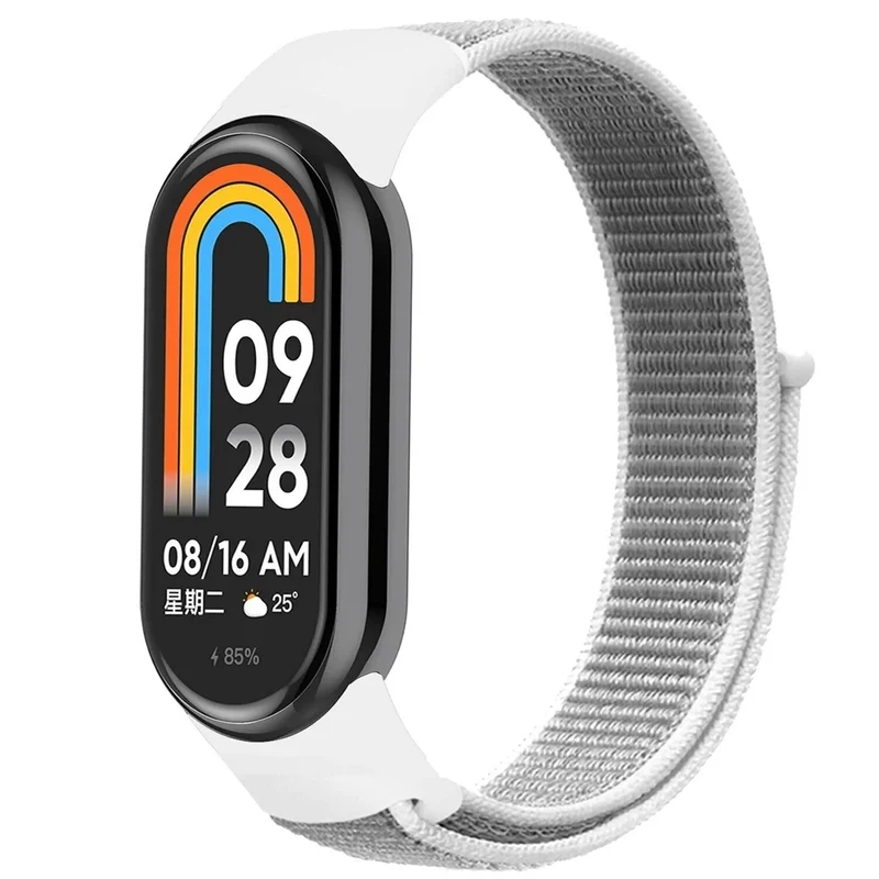 Xiaomi Smart Band 11 Nylonarmband (Muschelweiß)