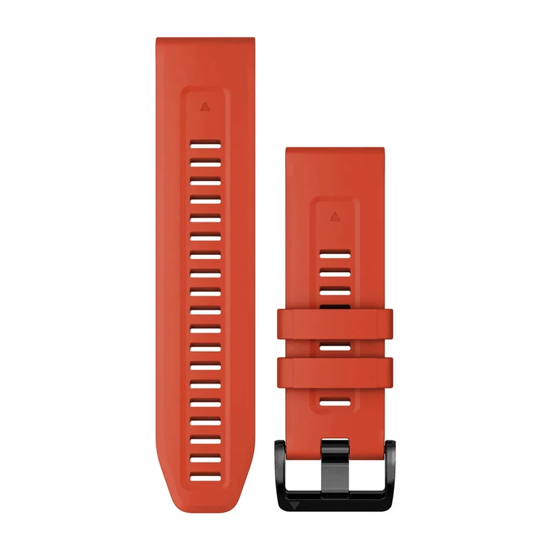 Garmin QuickFit-Armbänder (26 mm) Silikon Flammenrot