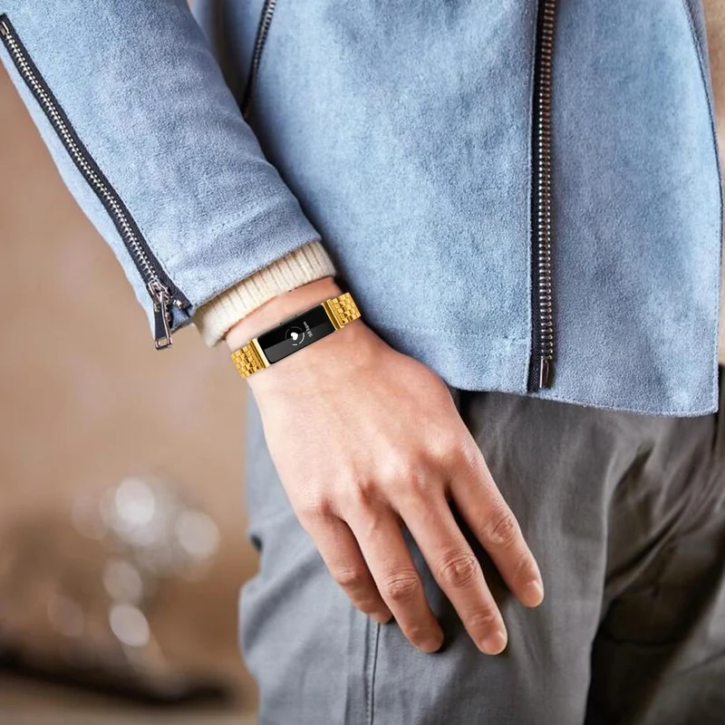 Super Elegant Fitbit Inspire 2 Metall Armband