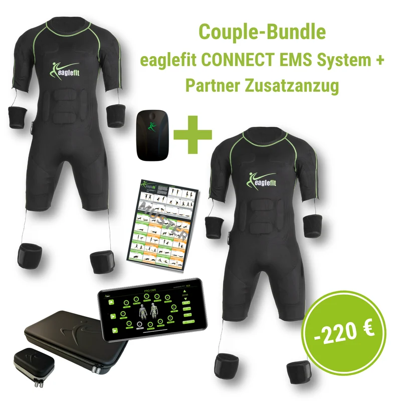 CONNECT EMS Couple Bundle – 2 Anzüge, 1 Box