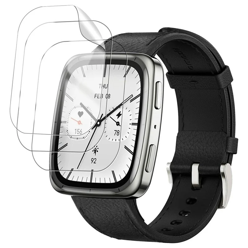 3stück Amazfit Active 2 Silikon HD Displayschutz