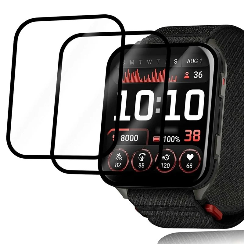 2stück Garmin Venu X1 Silikon Displayschutz