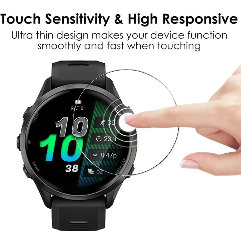 Garmin Forerunner 970 Silikon Displayschutz