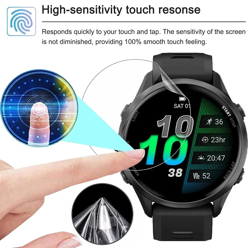 Garmin Forerunner 970 Silikon Displayschutz