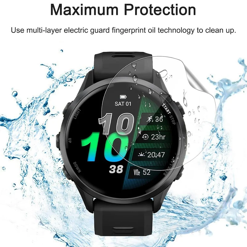 Garmin Forerunner 970 Silikon Displayschutz