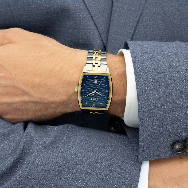 BOSS Principle 1514354 Herren Armbanduhr • Klassisches Design • Elegante Herrenuhr