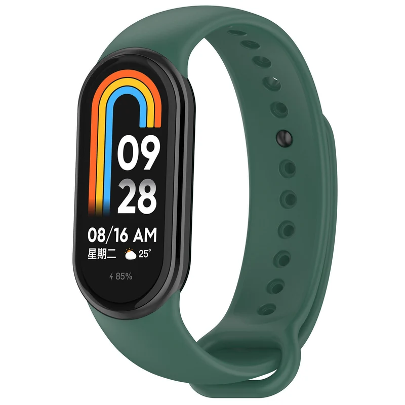 Xiaomi Smart Band 11 Silikonarmband (Dunkelgrün)