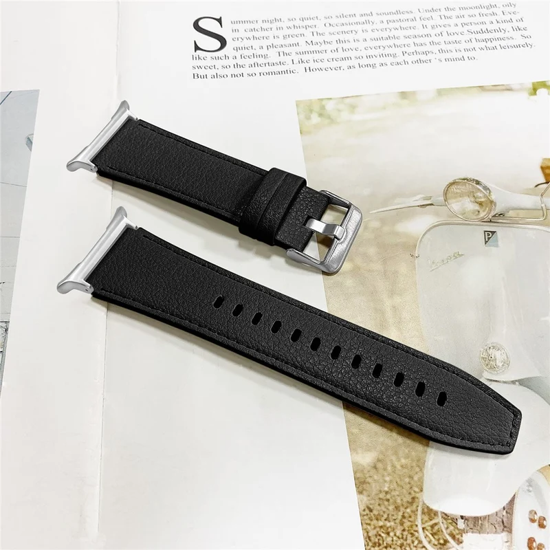 Sehr Elegant Samsung Galaxy Watch Ultra (2025) 47mm Echtes Leder Armband