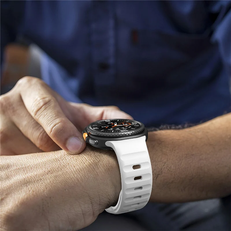 Auffallend Stilvoll Samsung Galaxy Watch8 40mm / Samsung Galaxy Watch8 44mm Silikon Universell Armband
