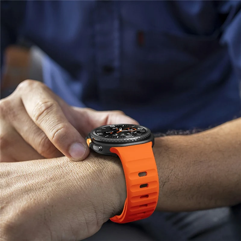 Auffallend Stilvoll Samsung Galaxy Watch8 40mm / Samsung Galaxy Watch8 44mm Silikon Universell Armband