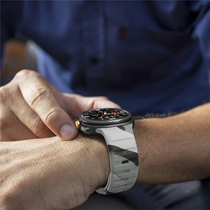 Auffallend Stilvoll Samsung Galaxy Watch8 40mm / Samsung Galaxy Watch8 44mm Silikon Universell Armband