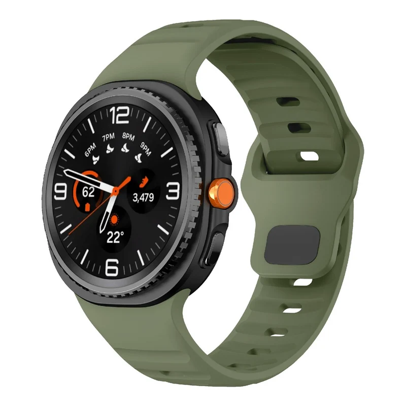 Auffallend Stilvoll Samsung Galaxy Watch8 40mm / Samsung Galaxy Watch8 44mm Silikon Universell Armband