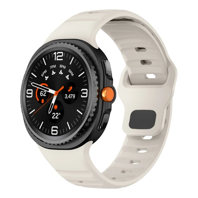 Auffallend Stilvoll Samsung Galaxy Watch8 40mm / Samsung Galaxy Watch8 44mm Silikon Universell Armband