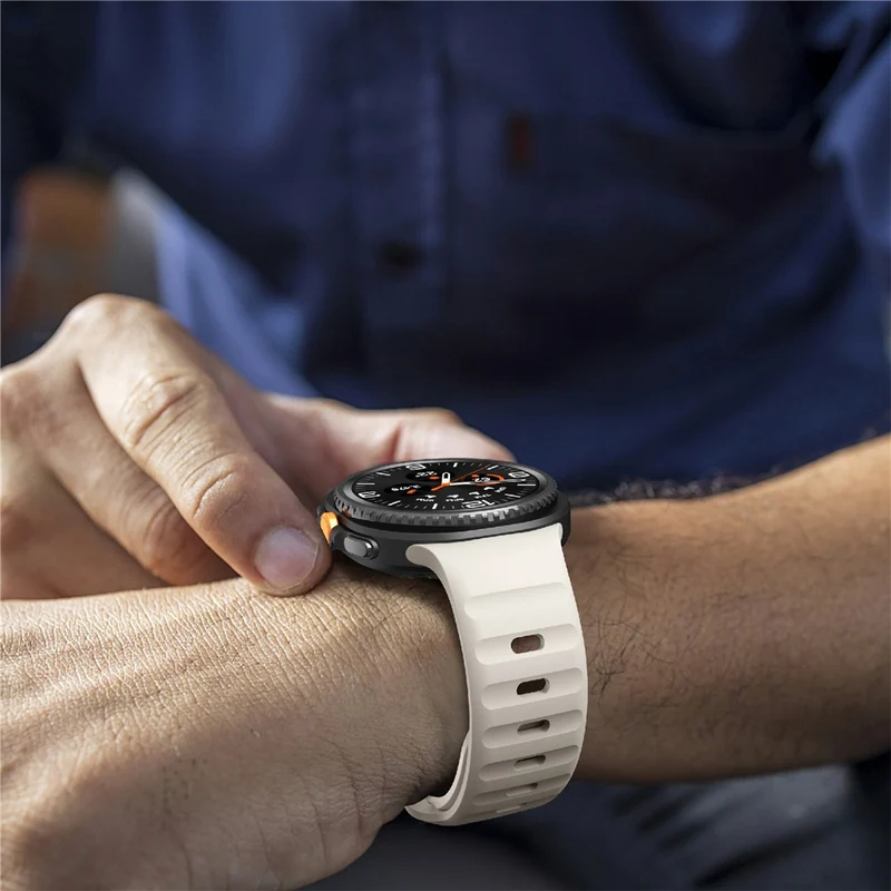 Auffallend Stilvoll Samsung Galaxy Watch8 40mm / Samsung Galaxy Watch8 44mm Silikon Universell Armband
