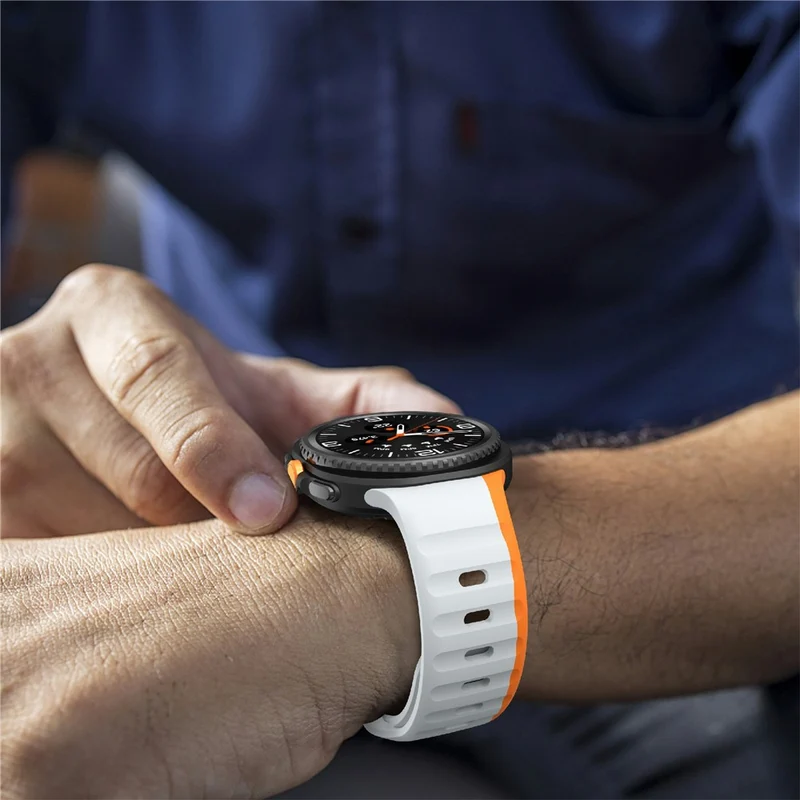 Auffallend Stilvoll Samsung Galaxy Watch8 40mm / Samsung Galaxy Watch8 44mm Silikon Universell Armband