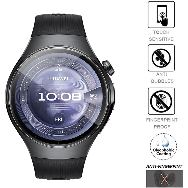 Huawei Watch 5 46mm Silikon HD Displayschutz