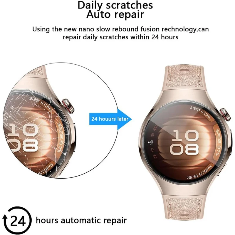 Huawei Watch 5 42mm Silikon HD Displayschutz