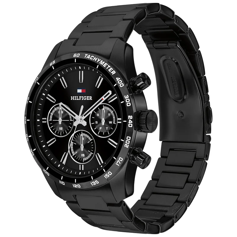 Tommy Hilfiger Hampton 1792280 Herren Armbanduhr • Klassisches Design • Quarzwerk