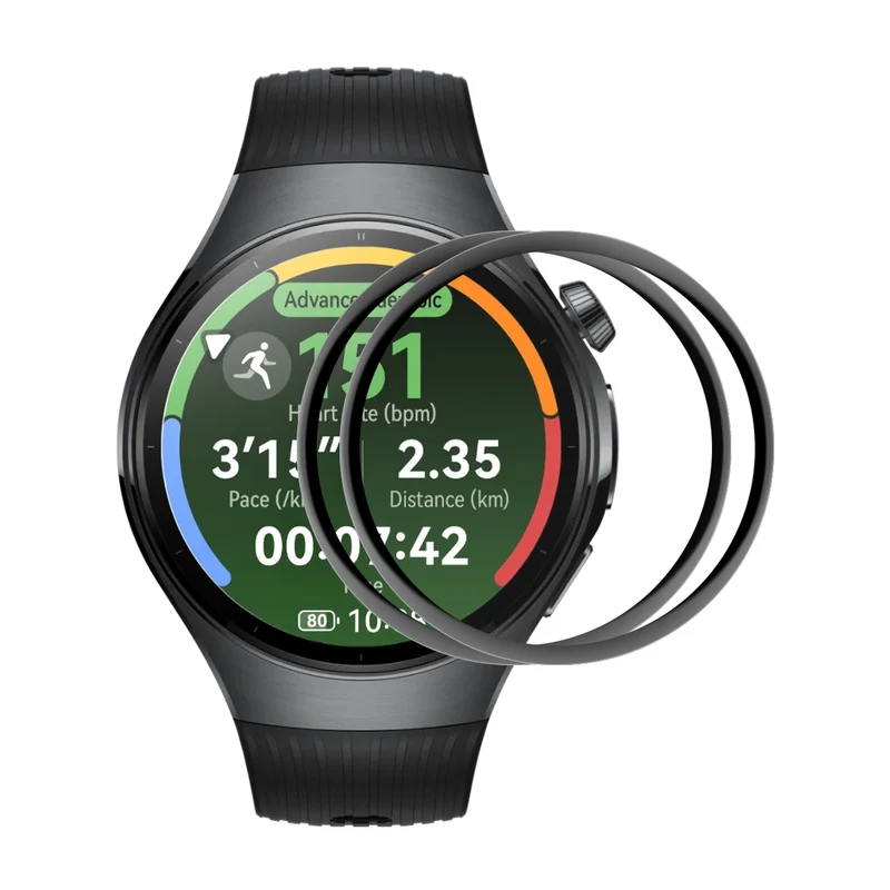 Huawei Watch 5 42mm Silikon 3D Gekrümmt Displayschutz