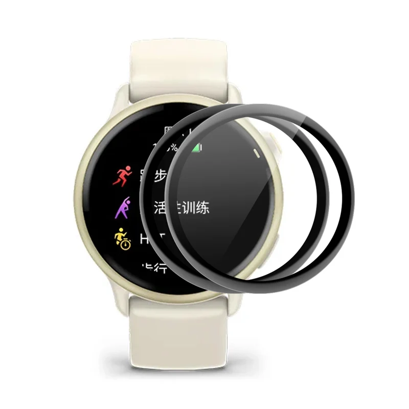 Garmin Vivoactive 6 Silikon 3D Gekrümmt Displayschutz